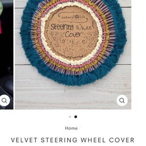 ✨BOHO STEERING WHEEL COVER✨